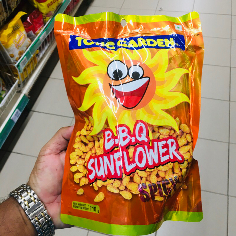 Kuaci Bersalut BBQ Sunflower Tong Garden 110g Shopee Malaysia