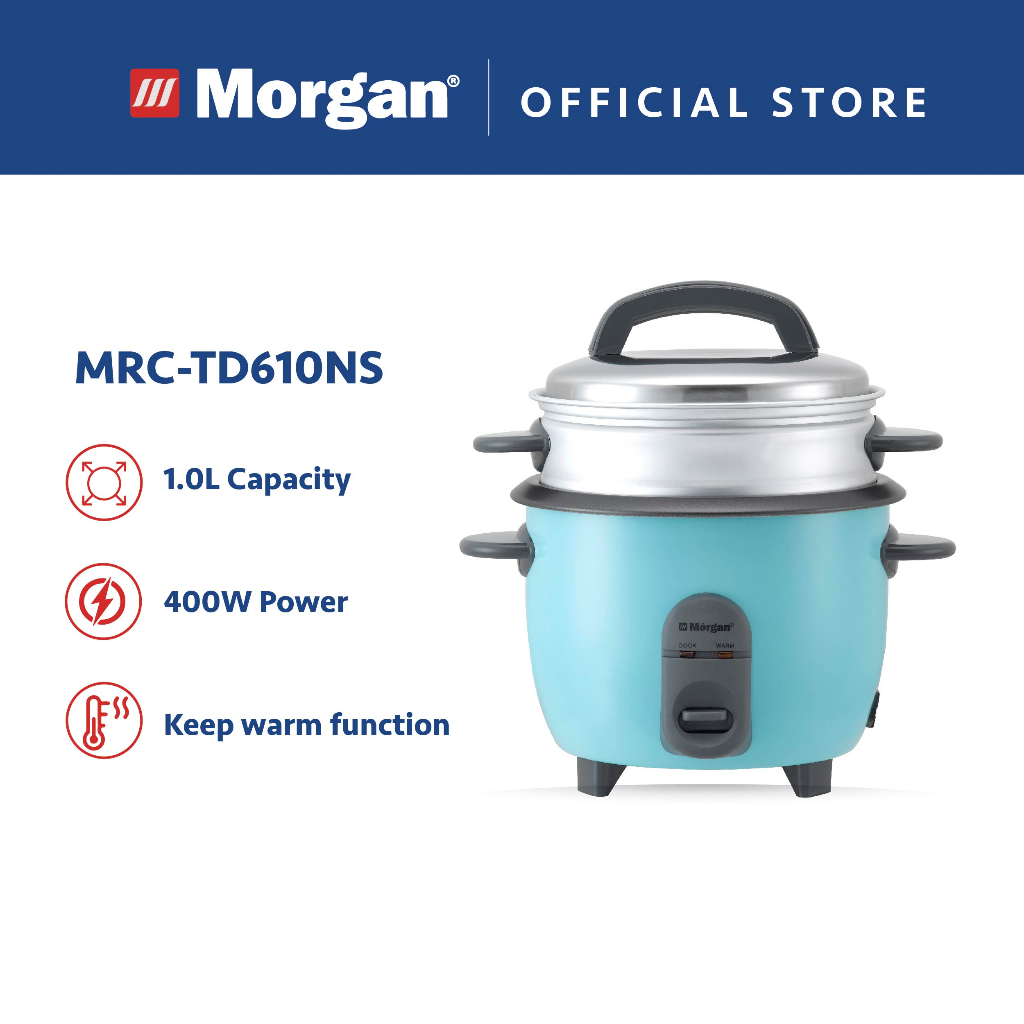 Morgan Traditional Rice Cooker (1L) MRC-TD610NS | Shopee Malaysia