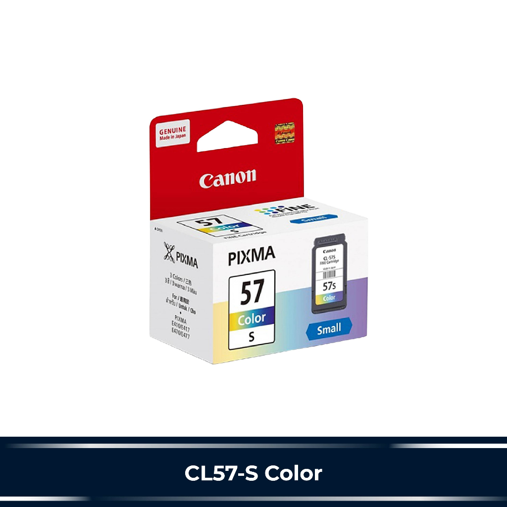 Canon PG47 PG-47 PG47BK (BLACK), CL57 CL-57 CL57CL & CL57S CL-57S ...