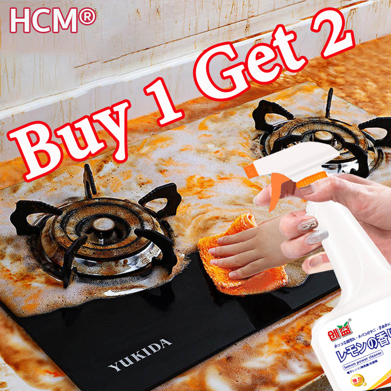 Kitchen Oil Stain Cleaner Oil Pollution Foam Cleaning Spray Kitchen