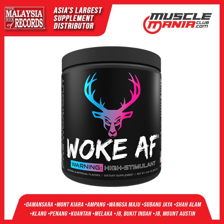 Woke AF Preworkout (20 servings) Shopee Malaysia