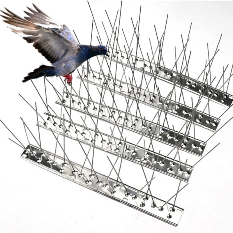 ️READY STOCK ️33cm Bird Repellent Mat Spikes S/Steel Animal Repeller