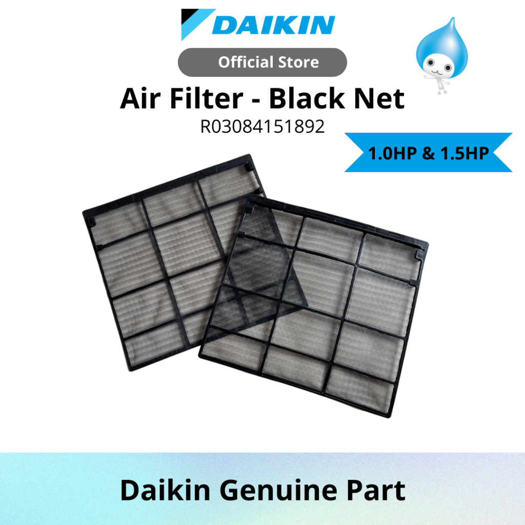 Daikin Air Filter Black Net 1.0HP 1.5HP (2 Pcs) Shopee Malaysia