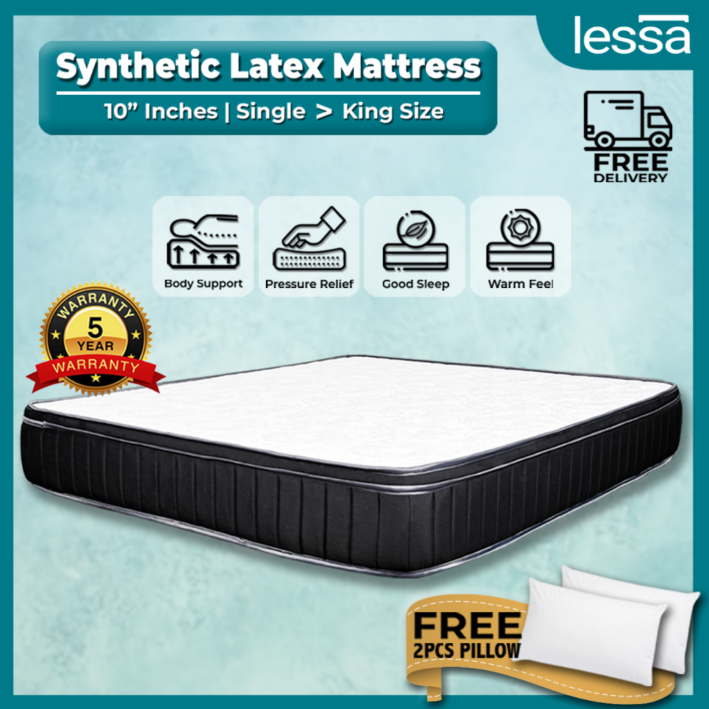 (Free Shipping + Free Pillow) Lessa Molly & Ollie 8" &10" Synthetic