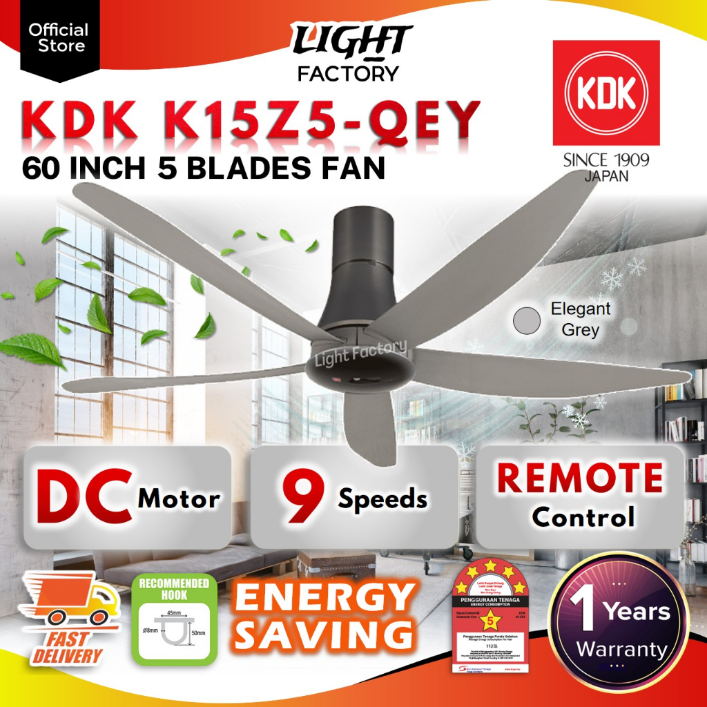 KDK K15Z5-QEY SENSA 5 60
