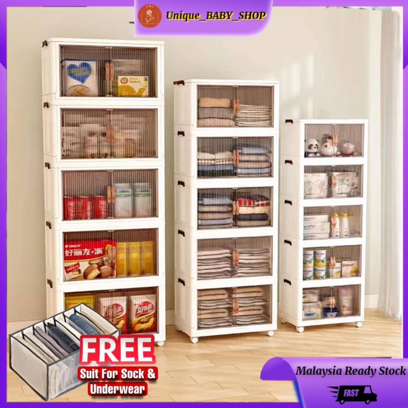 SUPER OFFER Foldable Storage Box with Lid Large Capacity Multipurpose ...