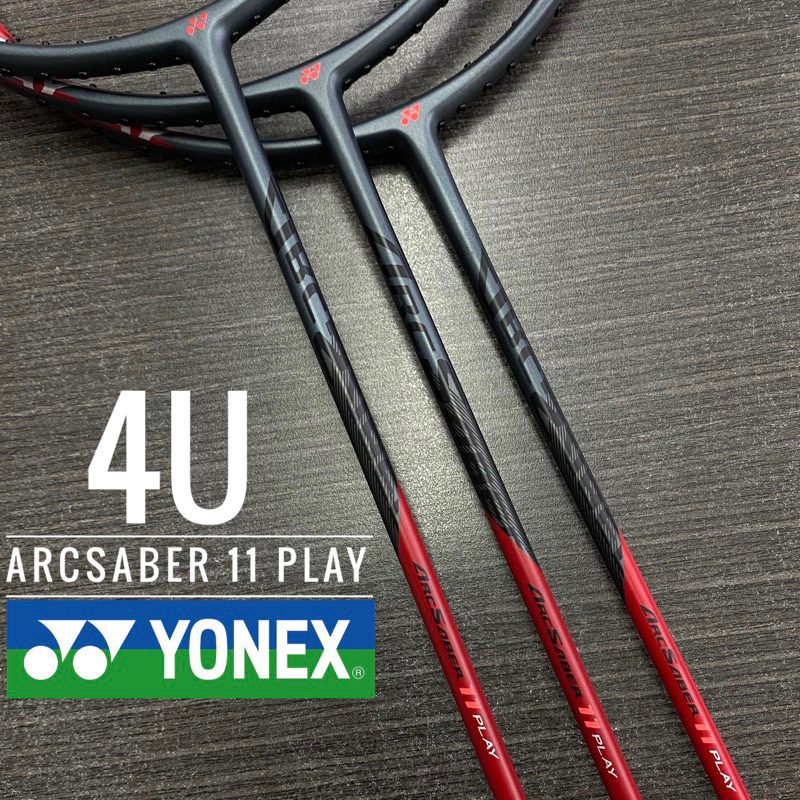🌟 YONEX 🌟 【ARCSABER 11 PLAY】 100% Original Badminton Racket / Raket ...