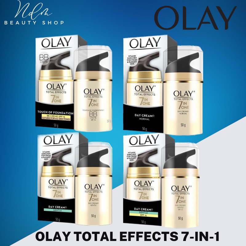 Olay Total Effects 7 In 1 Day Cream Normal Day Cream Gentle Day Cream Spf15 Touch Of 1197