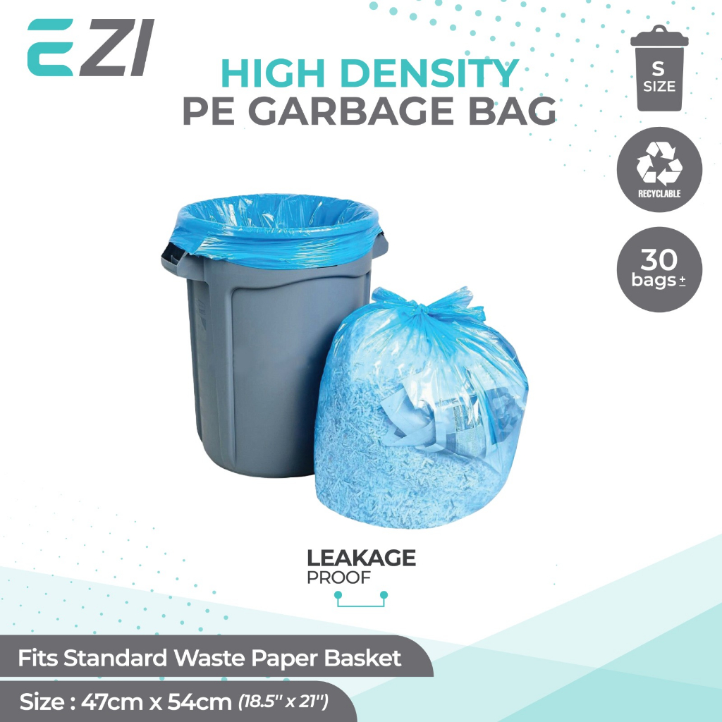 Garbage bag / Beg sampah Plastik Sampah Black (Heavy Duty, Thick) Size ...