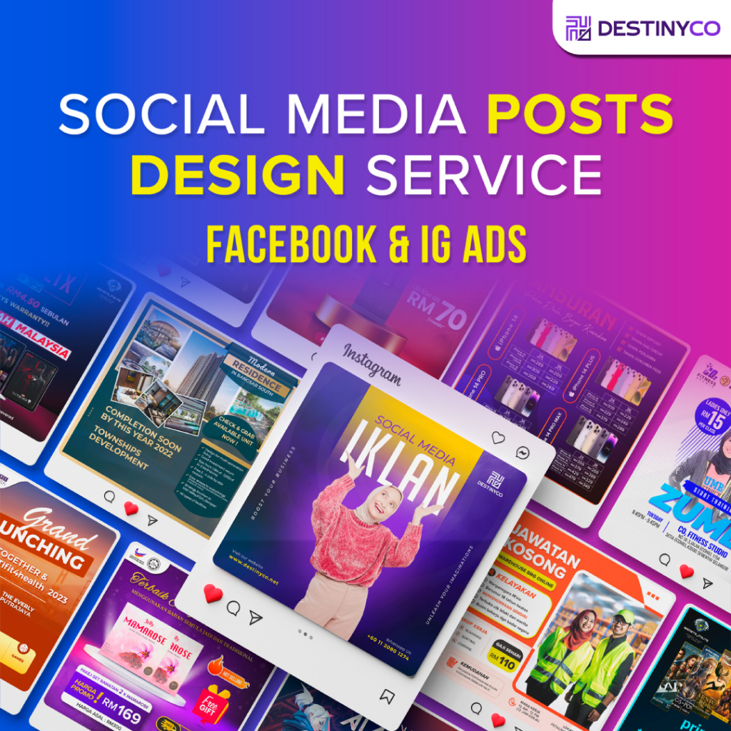 SOCIAL MEDIA POST DESIGN SERVICE / FACEBOOK & INSTAGRAM ADS / SOCIAL ...
