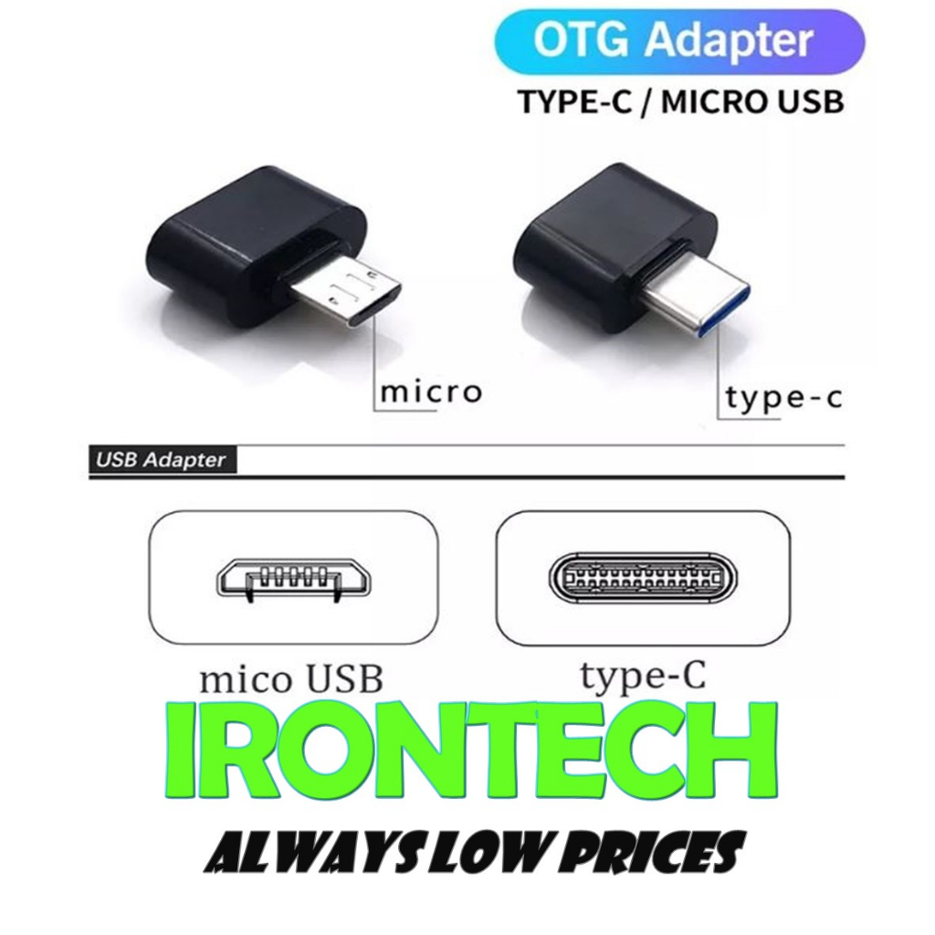 USB Micro USB/ Type-C to OTG adapter Converter USB 3.0 Convert to Type ...