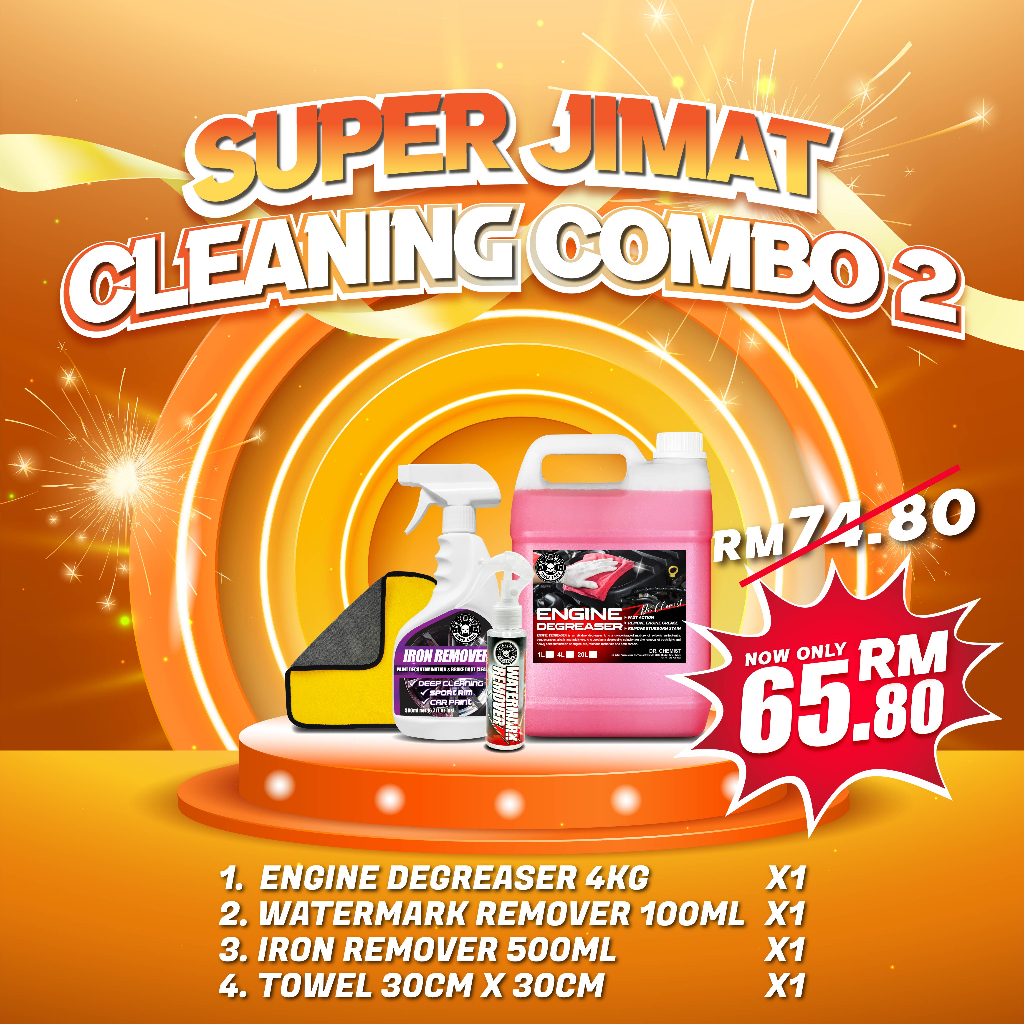 Super Jimat Combo Sets Car Wash Combo Set Car Wash Budle Detailing