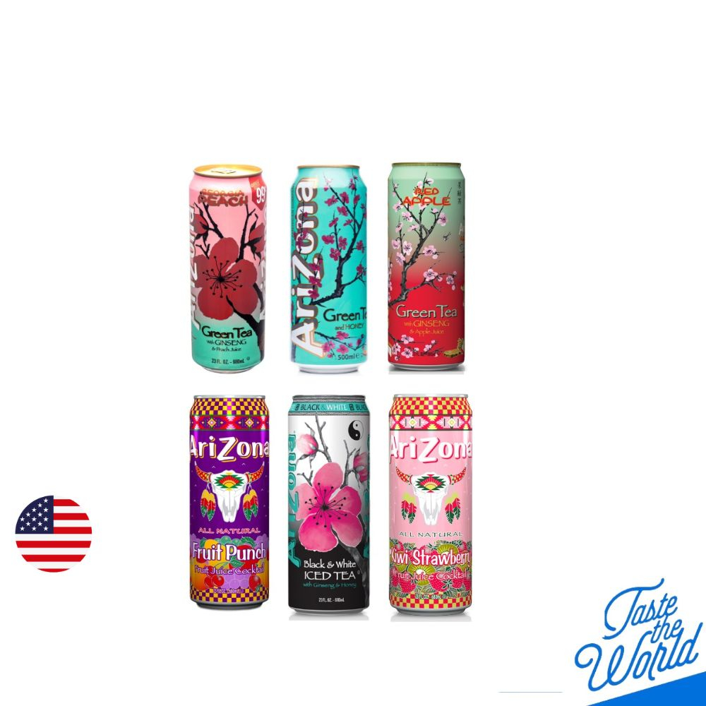 Arizona ICED TEA Drink Big Cans 22oz | Shopee Malaysia