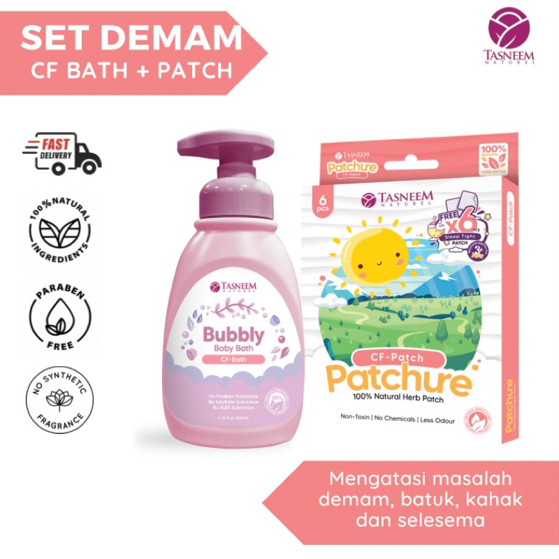 SET DEMAM SELSEMA ( CF PATCH + CF BATH) | Shopee Malaysia