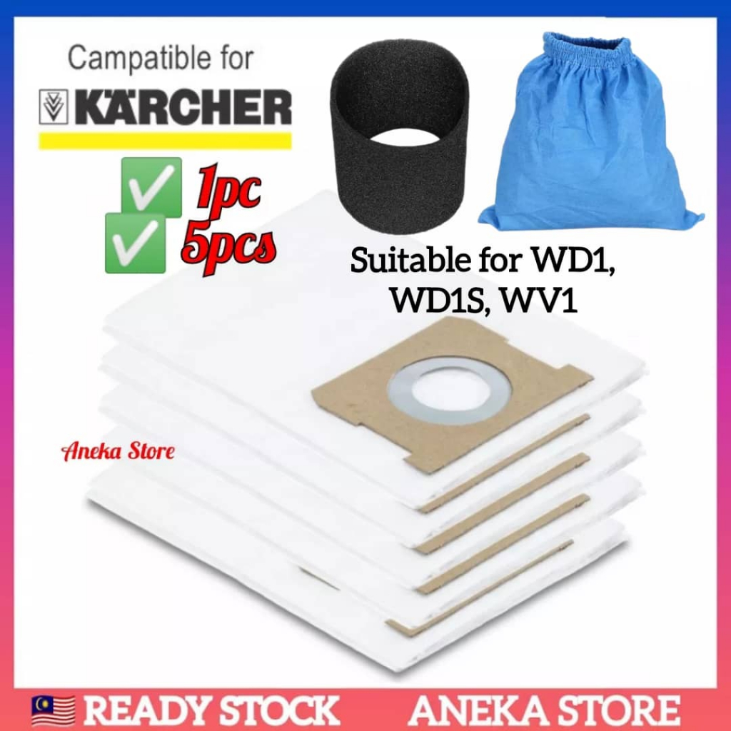 Karcher wd1 sale dust bag