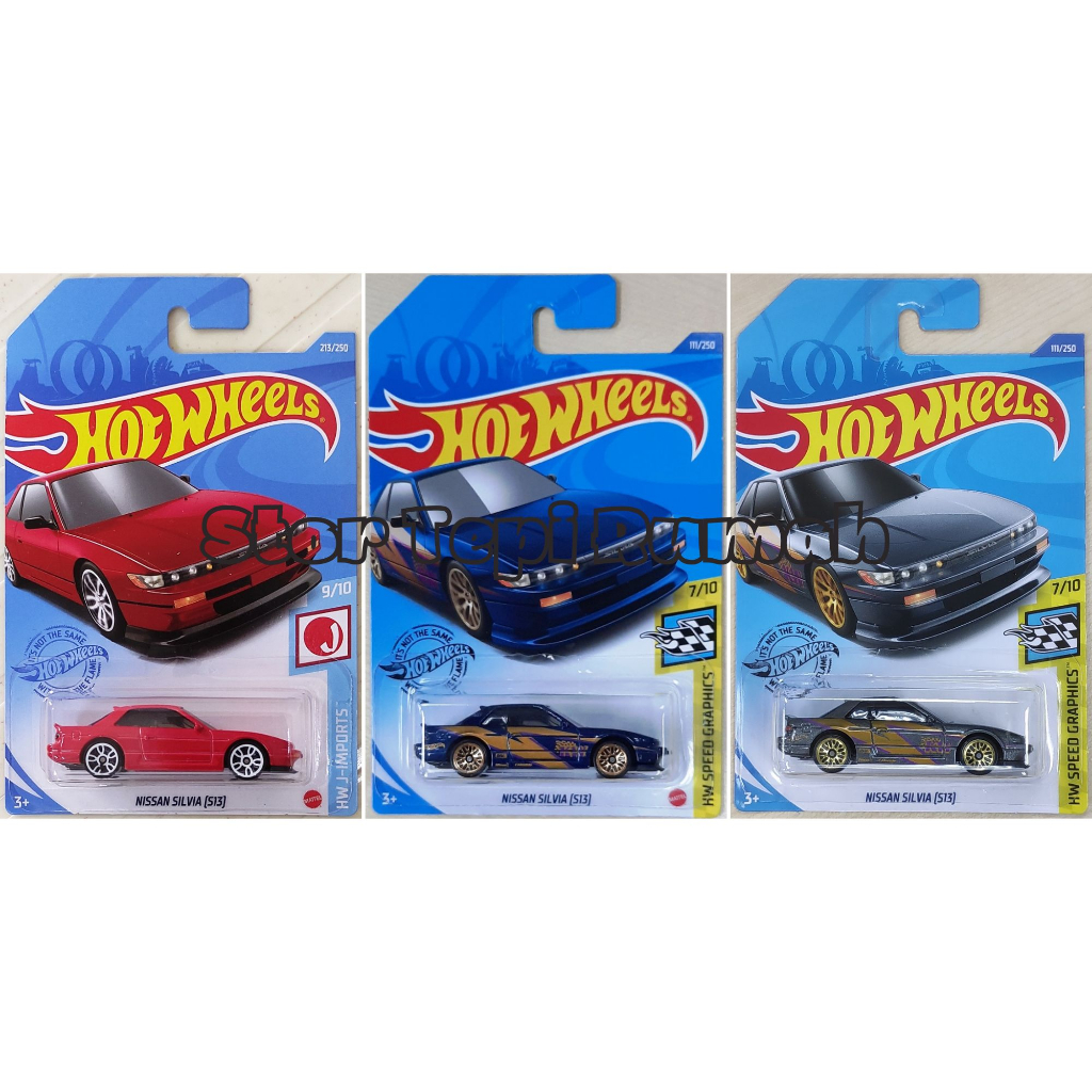 Hot Wheels - Nissan Silvia (S13) Neon Speeders Produktbild-Vorschau 9