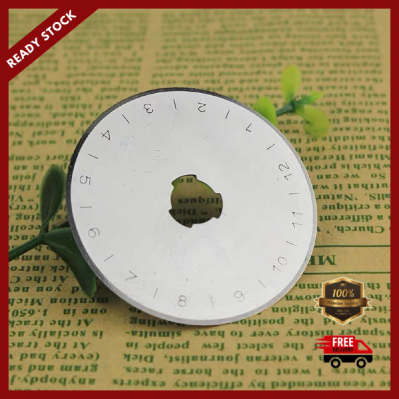 Lame De Cutter Rotatif Clover - 45mm - 1 Pièce Avec Support
