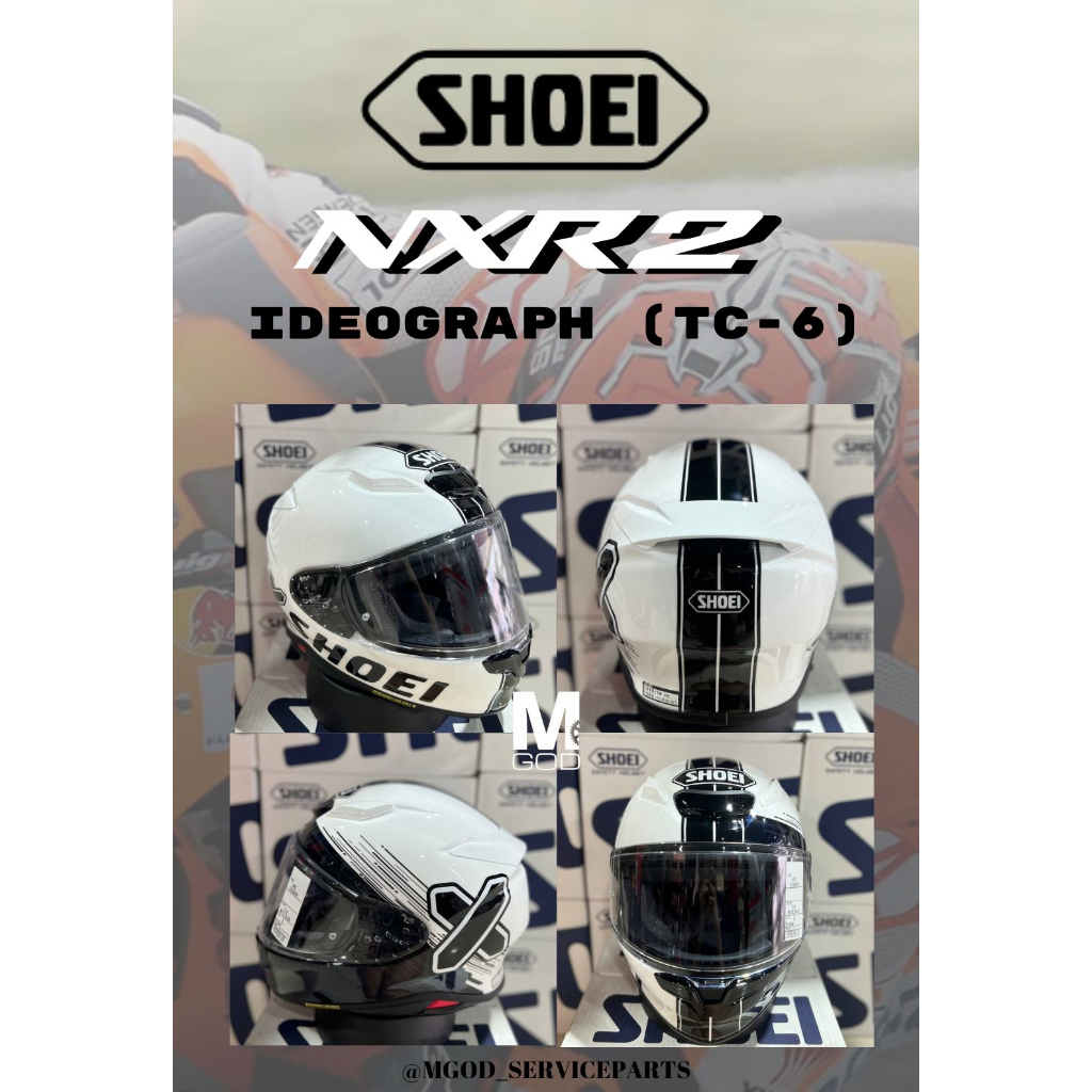 NXR2-IDEO-TC6 SHOEI NXR2 IDEOGRAPH (TC-6) SHOEI NXR2 IDEOGRAPH (TC-6 ...