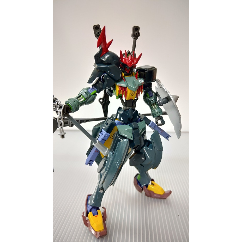 GUNDAM HG 1/44 Bash Model Kit Gundam Barbataurus + Kimaris Trooper ...