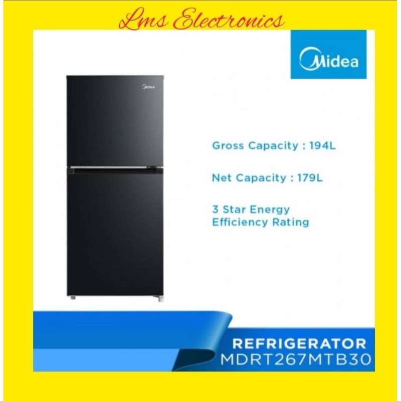 MIDEA DOUBLE DOOR FRIDGE WITH ENERGY SAVING SYSTEM Shopee Malaysia