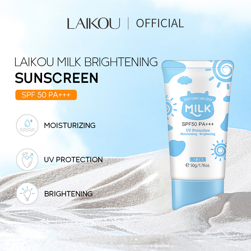 LAIKOU Milk Face Cream Deep Moisturizing Whitening Day & Night Cream