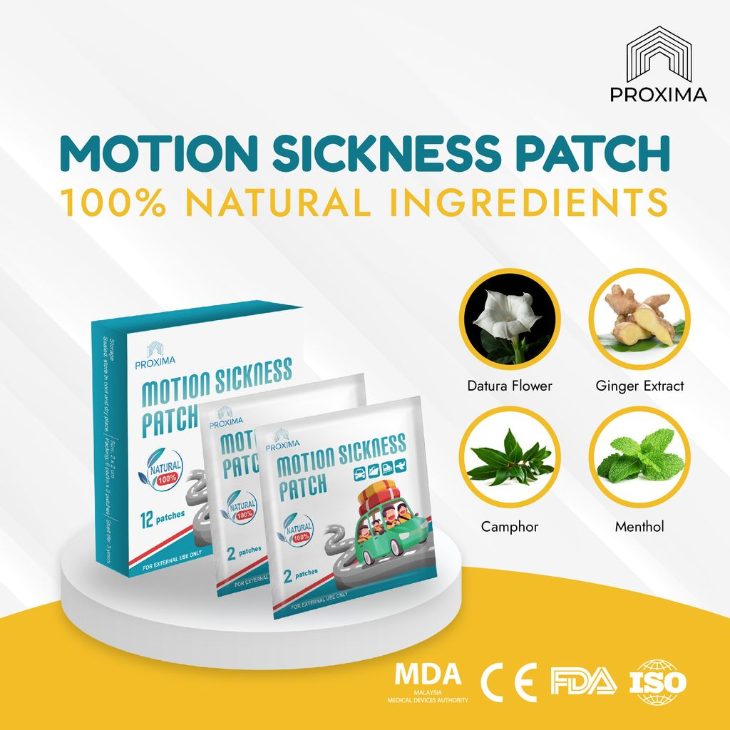Proxima cough relief patch / motion sickness patch Shopee Malaysia