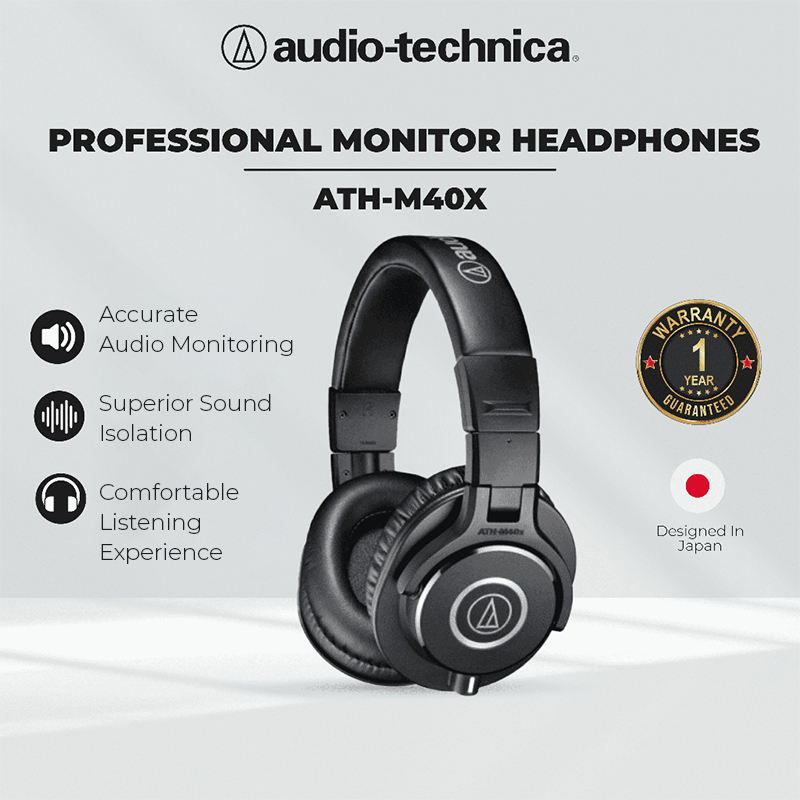 Audio-technica Ath-m40x Price Audio-Technica ATH-M40x Bundle Pro