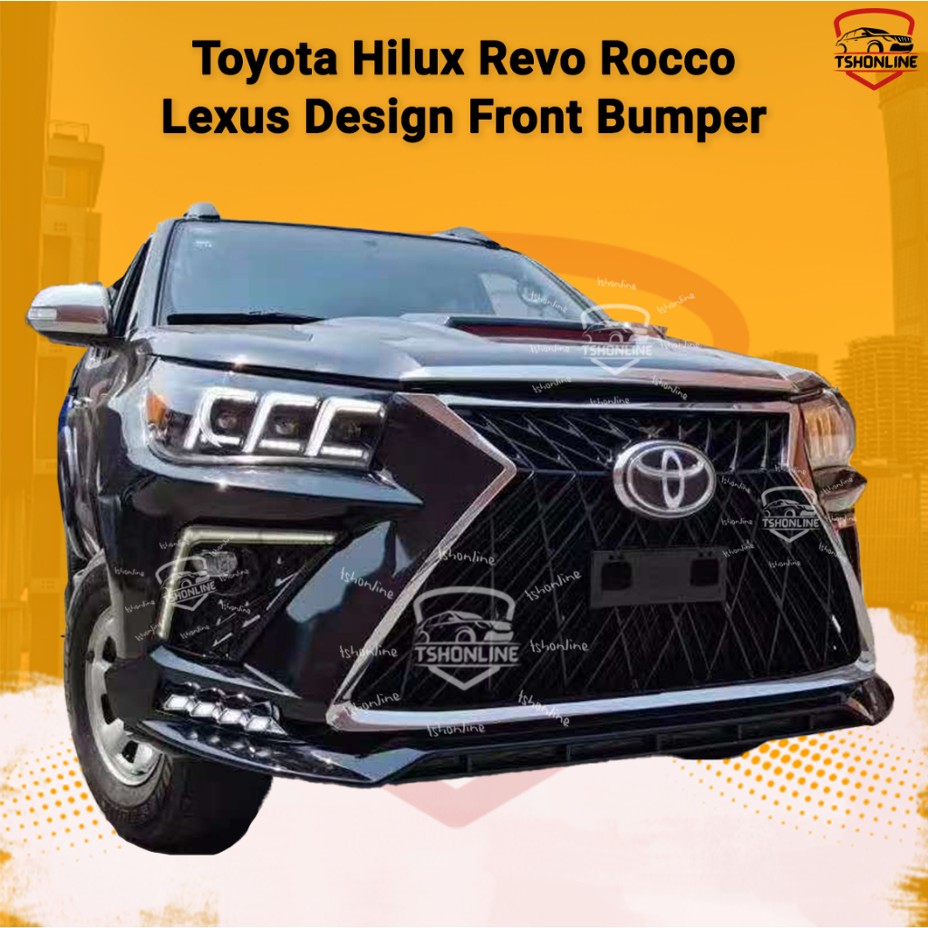Toyota Hilux Revo bumper Rocco bumper Lexus design / hilux bumper/ revo ...