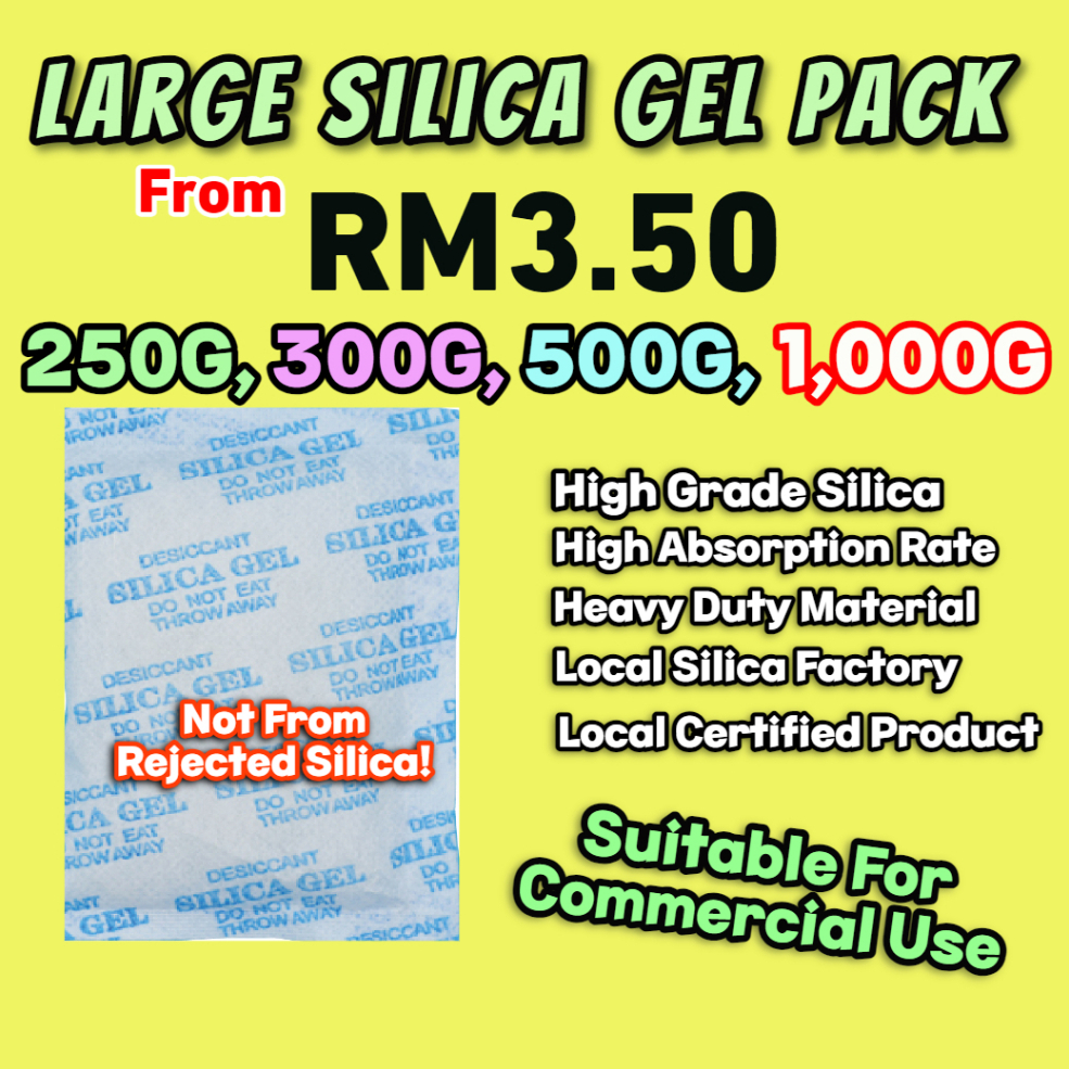 Commercial Silica Gel Big Pack Size For Commercial Industrial Use