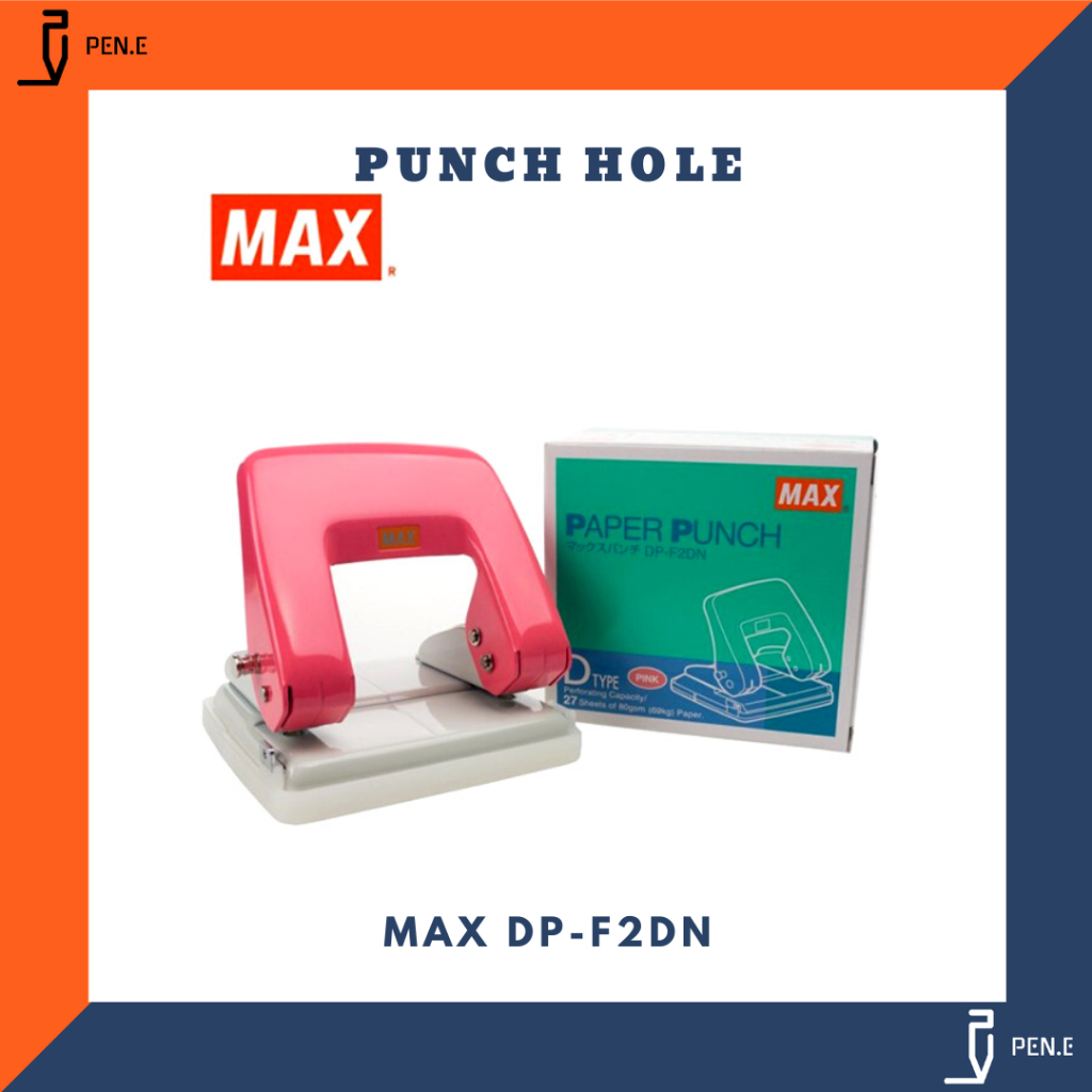 MAX PAPER PUNCH D-TYPE (DP-F2DN) | Shopee Malaysia