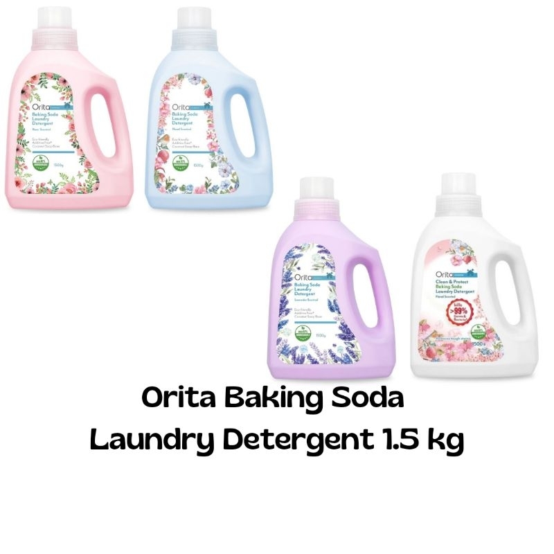 Orita Baking Soda Laundry Detergent 1.5kg | Shopee Malaysia