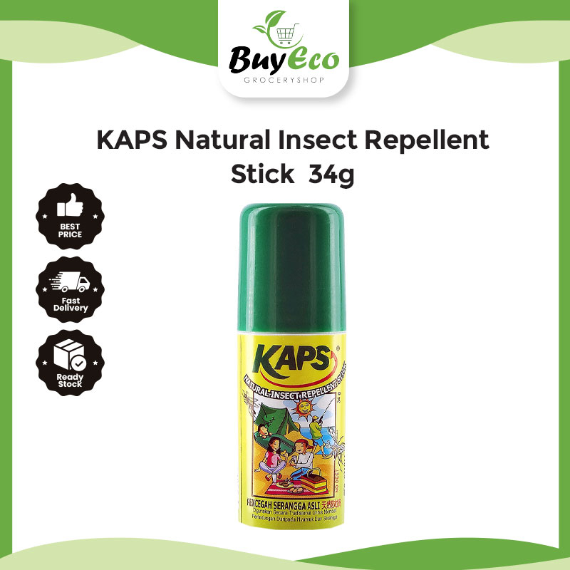 [CLEARANCE SHORT EXPIRED Exp 5/6/2024] KAPS Natural Insect Repellent