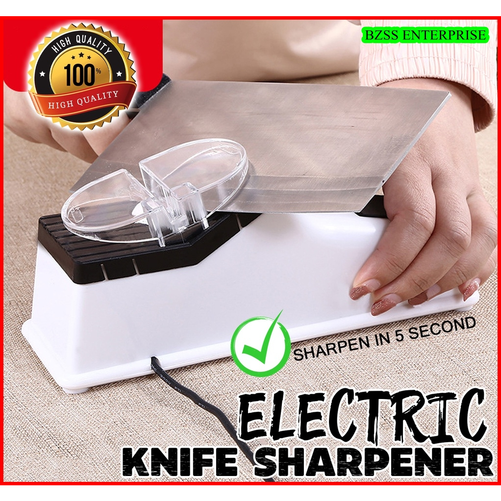 Kitchen Electric Knife Sharpener Machine Pengasah Pisau Elektrik ...