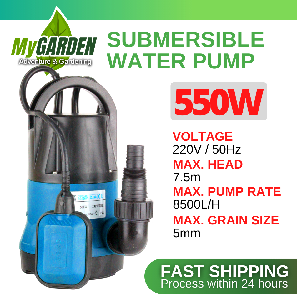 PVC Submersible Clean Water Pump 0.55KW 220V Caliper Water Pump Pam Air ...