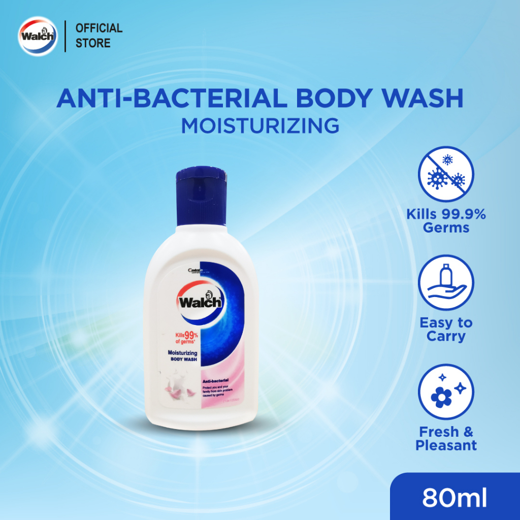 Walch AntiBacterial Body Wash Moisturizing (80ml) Shopee Malaysia