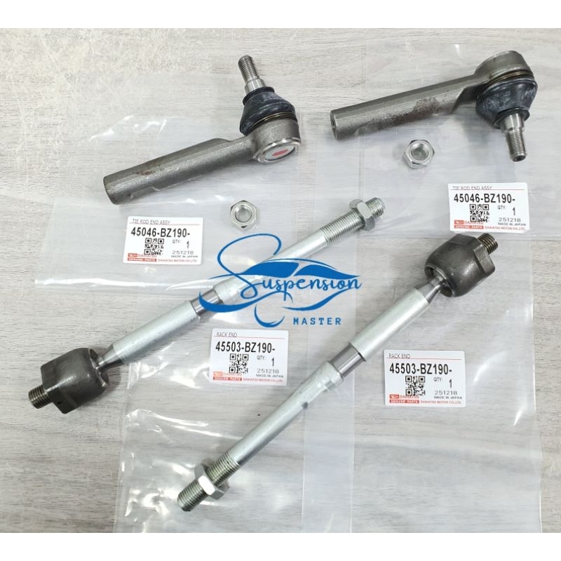 4 IN 1 SET RACK END / TIE ROD END PERODUA MYVI NEW D20N M800 2018