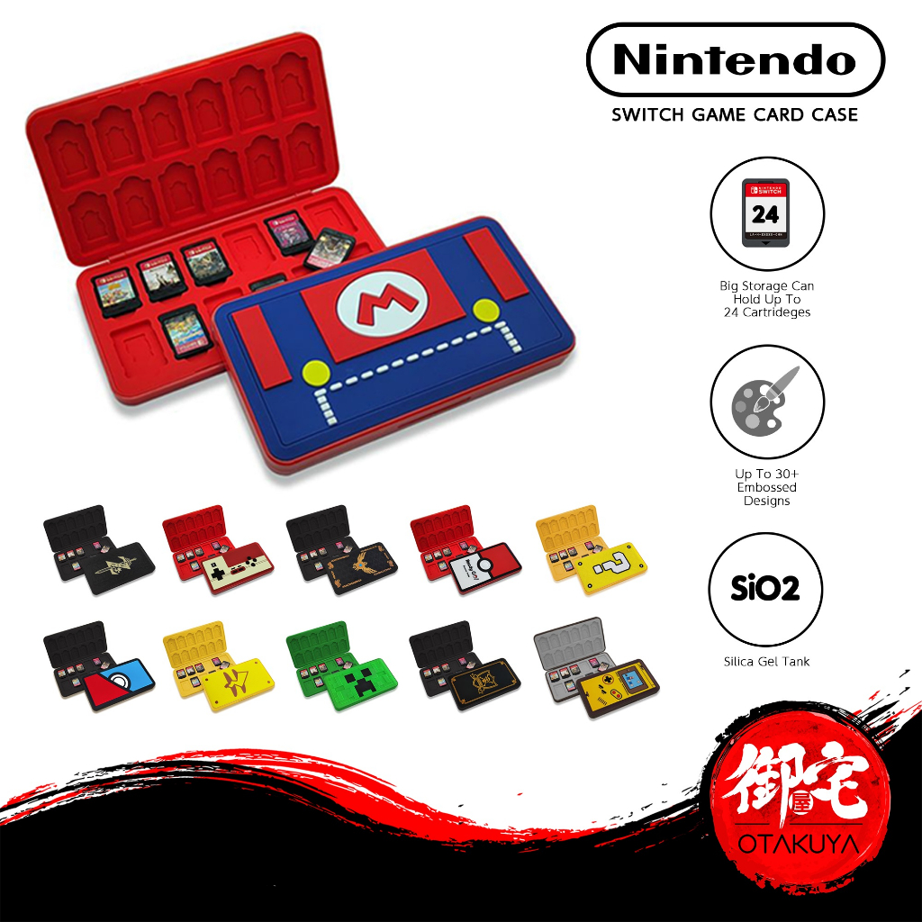 Free 3D file Block Mario Storage Game Cartridge Nintendo Switch