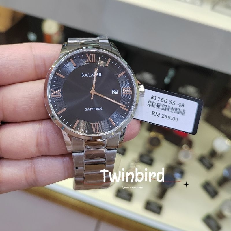 8176 Balmer man or ladies Analog watch with Sapphire glass Shopee Malaysia