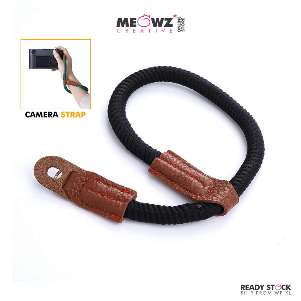 Camera Strap Cotton Weave Durable Strong Single Handed | Shopee Malaysia