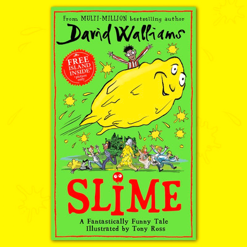 David Walliams Slime Original book from MPH green yellow storybook ...