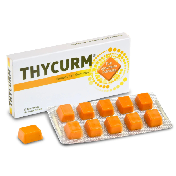 Thycurm Soft Gummies 10'S/ 1 X 10'S (100 Turmeric Extract [Curcumin