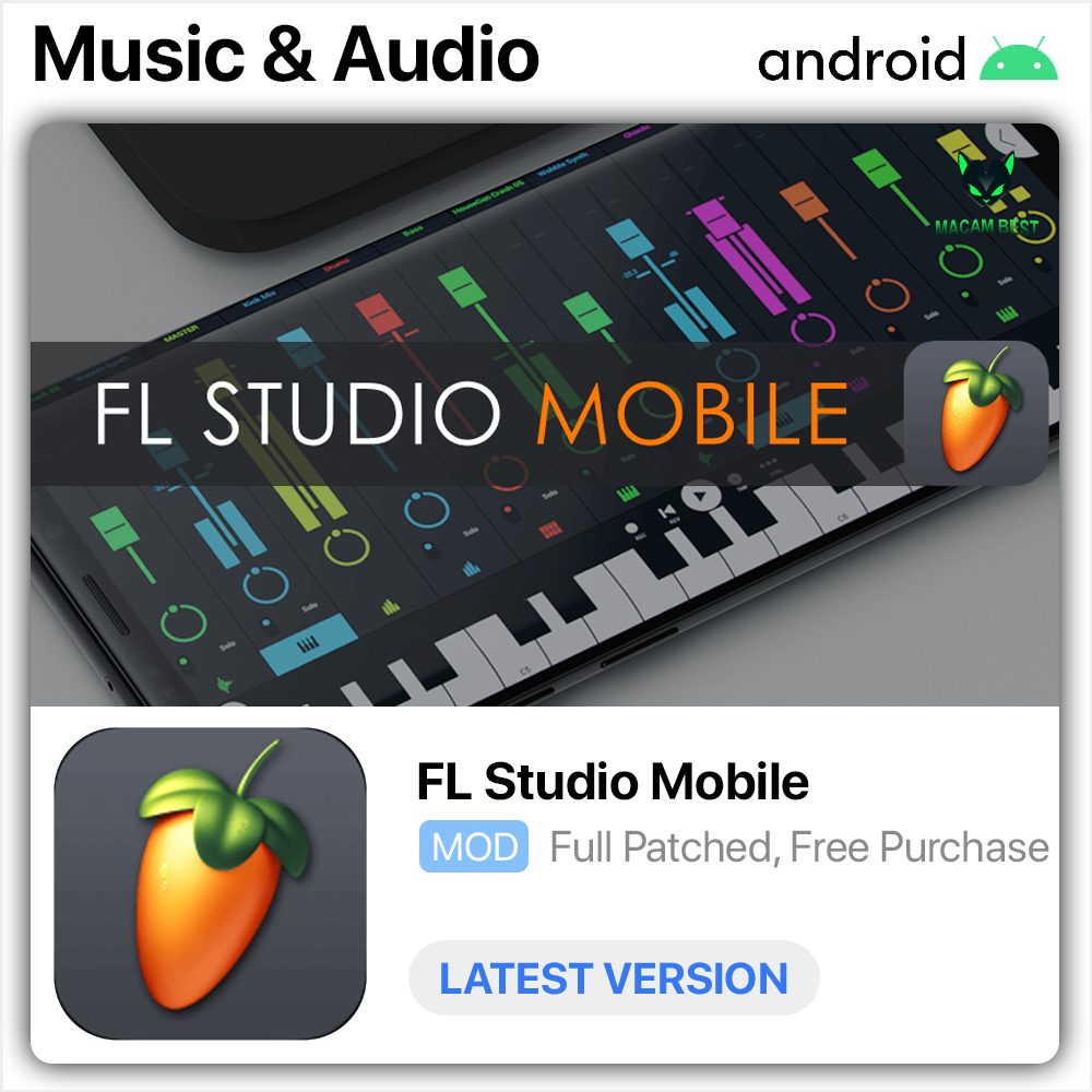 FL Studio Mobile 🔥 Latest 2024 🔥 Lifetime Premium Android APP Music