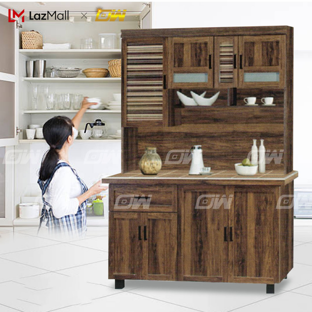 SA 5 Feet Kitchen Cabinet With Thick Stainless Steel Table Top ...