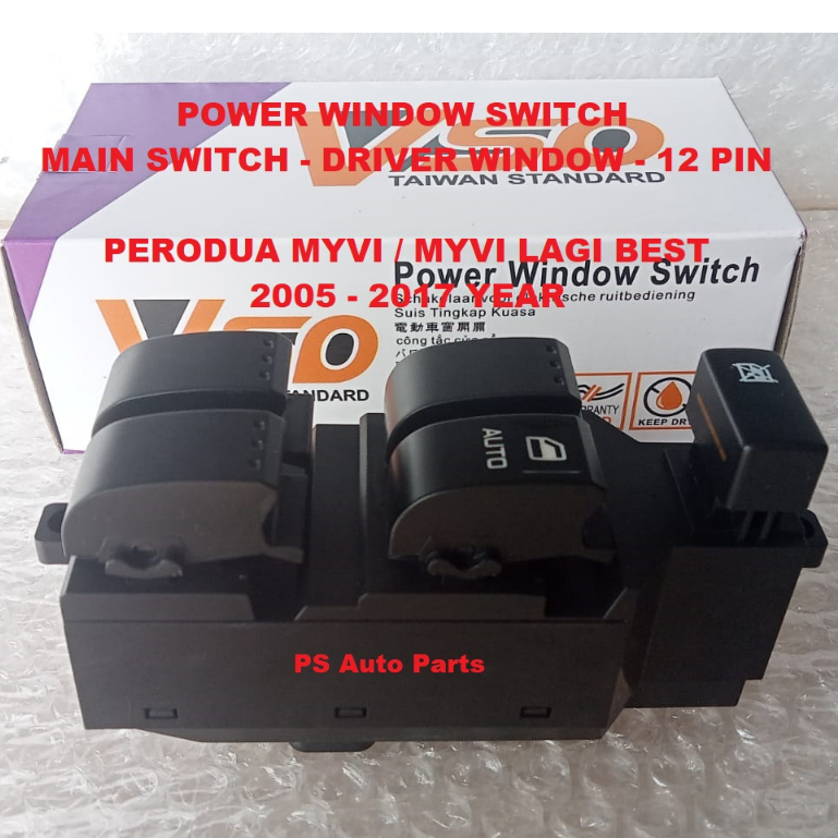 Perodua Myvi Power Window Switch Main Control Myvi Lagi Best Power