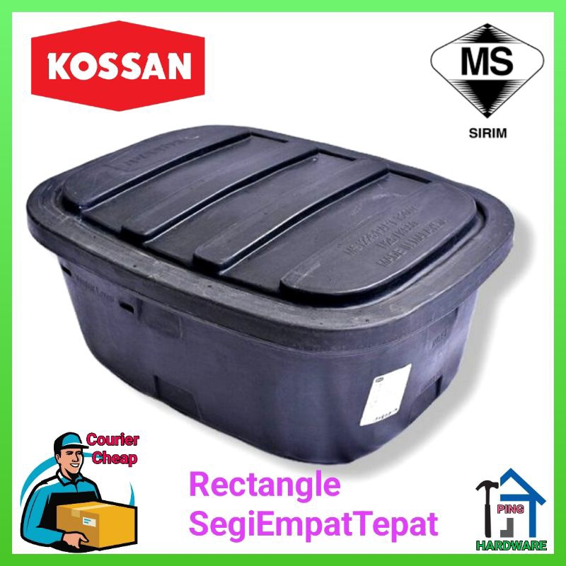 Kossan Poly Tank(Rectangle) 30gallon to 100gallon | Shopee Malaysia