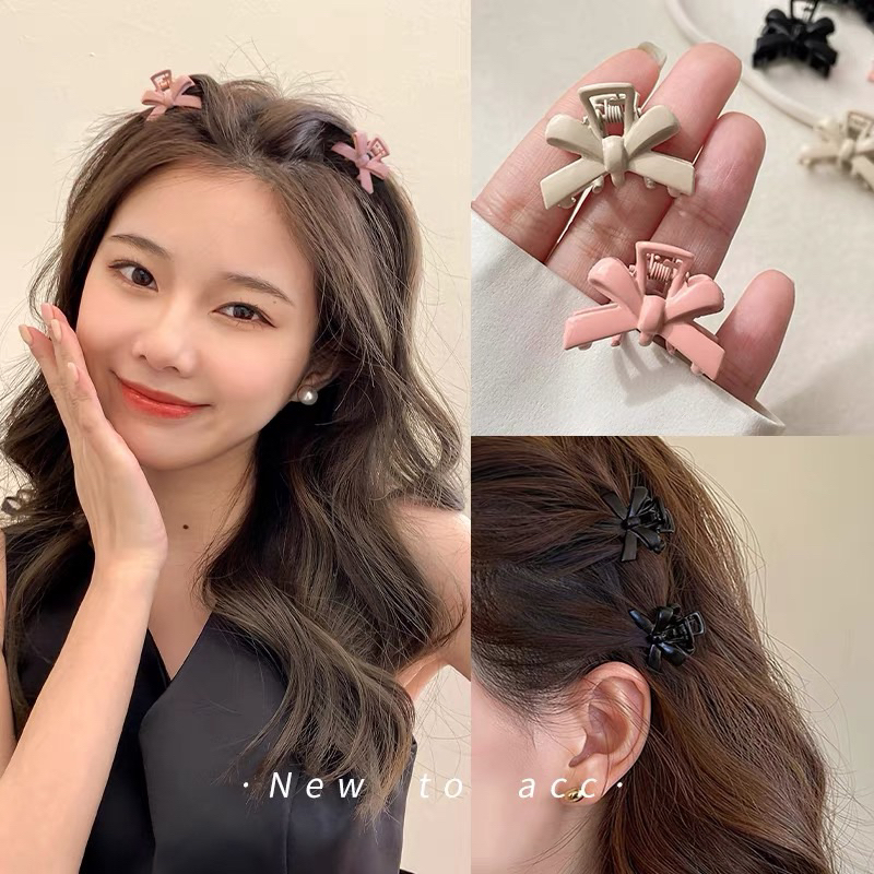 Mini Size Ribbon Hair Clips Penyepit Rambut Hair Accessories Front hair ...