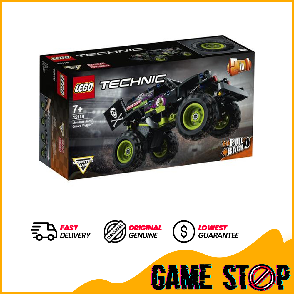 LEGO Technic Monster Jam Grave Digger 42118 Set Truck Toy to OffRoad