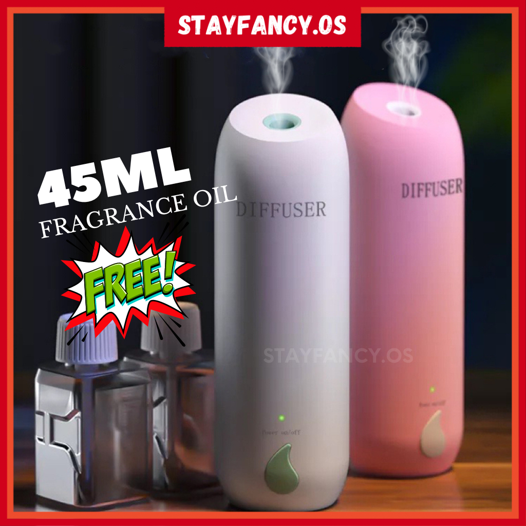 S.F Aroma Diffuser With 45ml Essential Oil Air Purifier Humidifier Wireless Rechargeable For