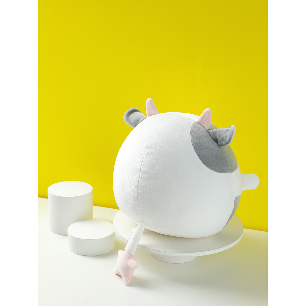 MINISO Round Cow Plush Toy | Shopee Malaysia