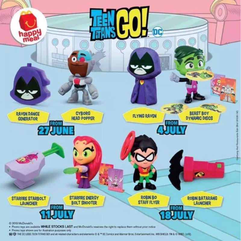 Mcdonald happy meal toy july 2019 online